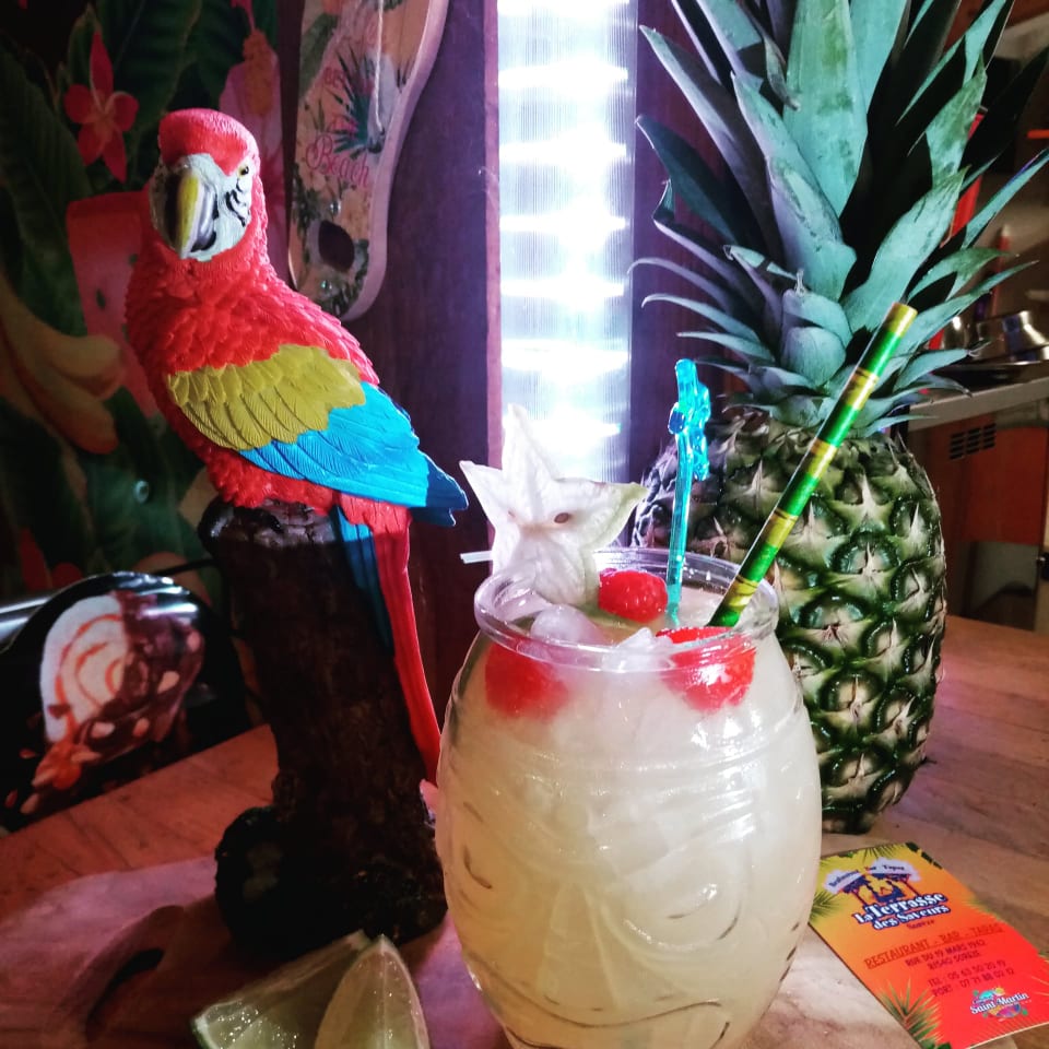 Cocktail Tiki Tiki Bar Kamea Club La Gironie Turenne