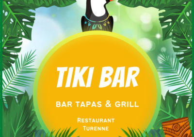Tiki Bar Kamea Club La Gironie Turenne