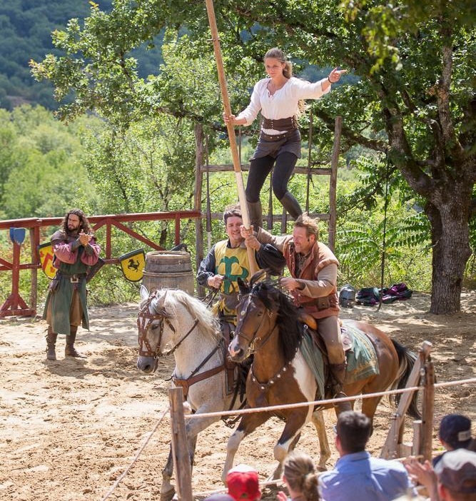 Spectacle équestre Durandal Rocamadour