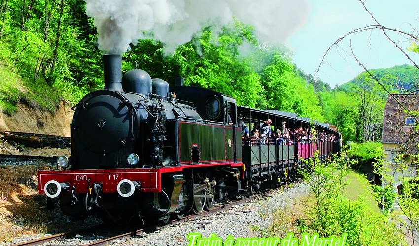 Train à vapeur Martel